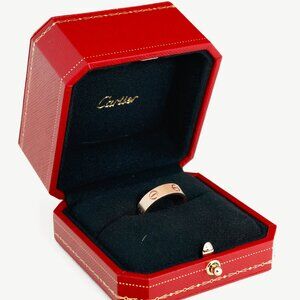 Cartier Love 18k Rose Gold Ring